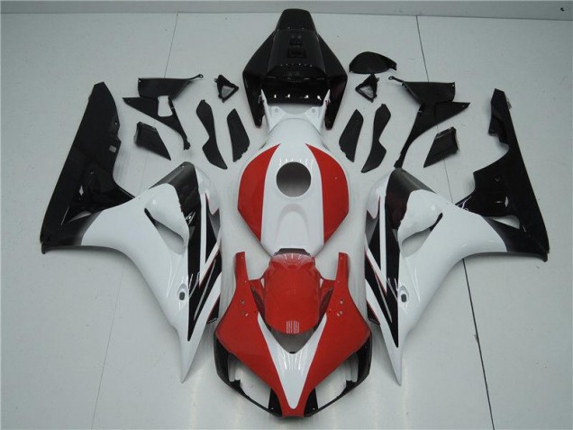 2006-2007 Red White Black Honda CBR1000RR Motorcylce Fairings