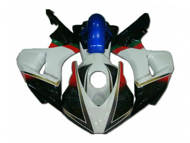 2006-2007 White Black Honda CBR1000RR Motorbike Fairing