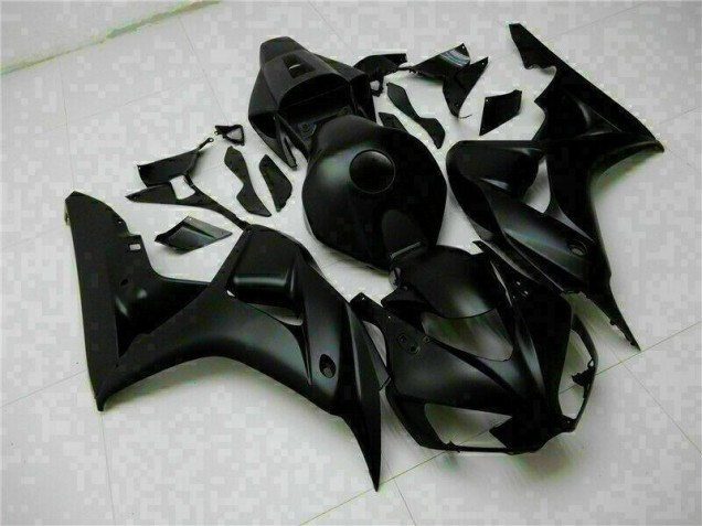 2006-2007 Black Honda CBR1000RR Bike Fairing Kit