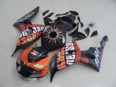 2006-2007 Matte Rossi Honda CBR1000RR Bike Fairings