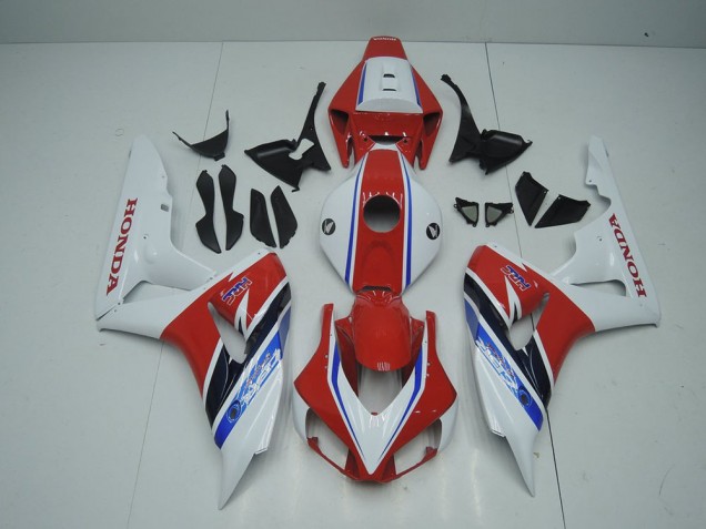 2006-2007 Red White Blue HRC Honda CBR1000RR Motorcycle Replacement Fairings