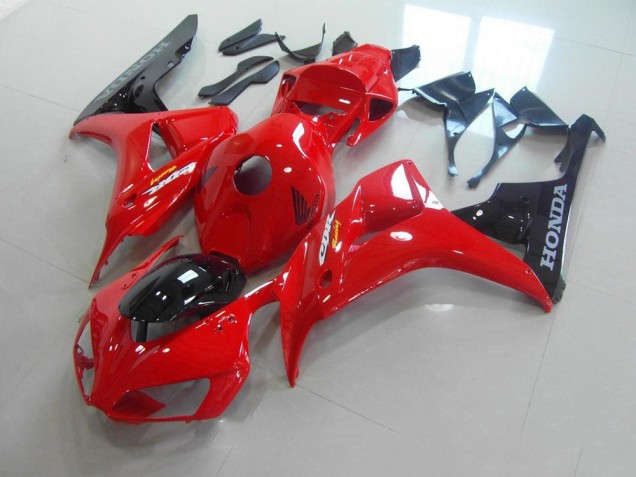 2006-2007 Red Honda CBR1000RR Motorcycle Fairings Kit