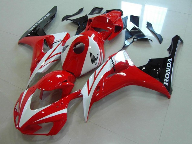 Abs 2006-2007 Red White Honda CBR1000RR Motorcycle Fairing Kits