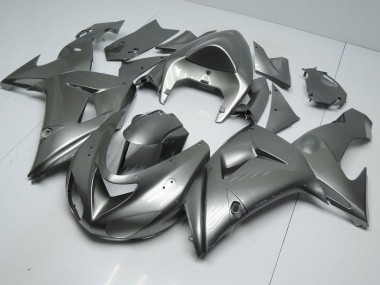 Abs 2006-2007 Glossy Grey Kawasaki ZX10R Bike Fairings