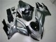 2006-2007 Silver Grey Suzuki GSXR 600/750 Motorcycle Replacement Fairings