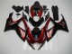 2006-2007 Red Black Suzuki GSXR 600/750 Motor Bike Fairings