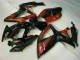 2006-2007 Black Red Suzuki GSXR 600/750 Motorcycle Fairing Kits