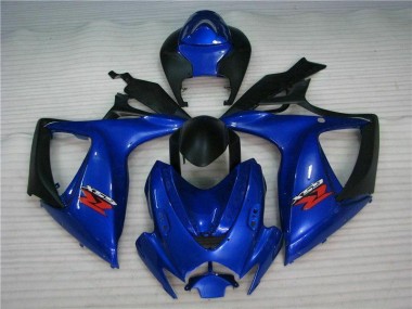 Abs 2006-2007 Blue Suzuki GSXR 600/750 Moto Fairings & Bodywork