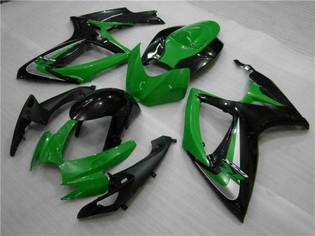 2006-2007 Green Suzuki GSXR 600/750 Motorbike Fairings