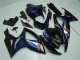 2006-2007 Black Blue Suzuki GSXR 600/750 Bike Fairings