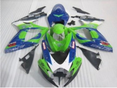 Abs 2006-2007 Blue Green Suzuki GSXR 600/750 Motor Fairings