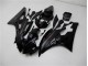 2006-2007 Glossy Matte Black Yamaha YZF R6 Motor Bike Fairings