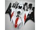 Abs 2006-2007 Red White Black Yamaha YZF R6 Moto Fairings