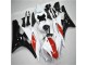 Abs 2006-2007 Red White Black Yamaha YZF R6 Moto Fairings