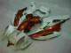 Abs 2006-2007 White Brown Yamaha YZF R6 Motorcylce Fairings