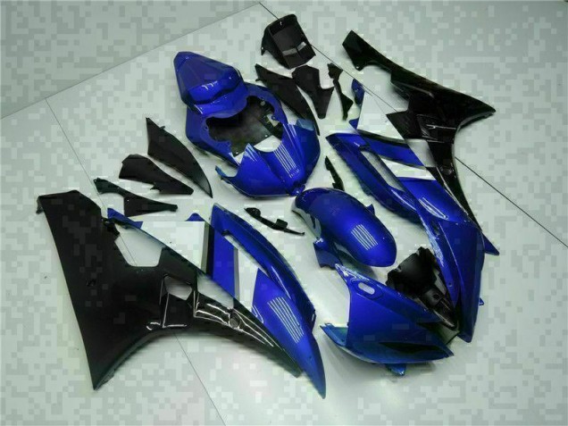 Abs 2006-2007 Blue Black Yamaha YZF R6 Motorcycle Fairing Kit