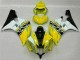 2006-2007 Yellow White Black Yamaha YZF R6 Motorcylce Fairings