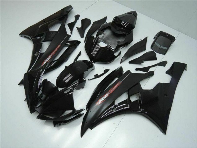 Abs 2006-2007 Black Yamaha YZF R6 Motorbike Fairings