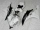 Abs 2006-2007 White Black Yamaha YZF R6 Bike Fairings