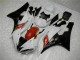 2006-2007 White Black Yamaha YZF R6 Motorbike Fairing