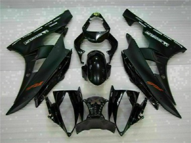 Abs 2006-2007 Black Yamaha YZF R6 Motorbike Fairing Kits