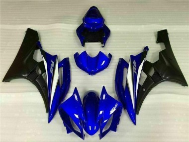 Abs 2006-2007 Blue Yamaha YZF R6 Motorcylce Fairings