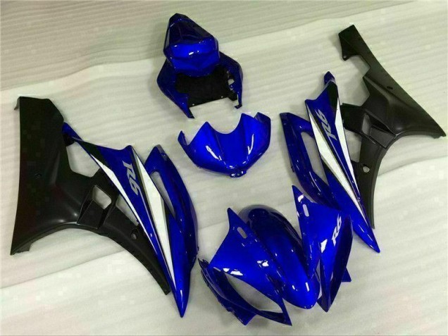 Abs 2006-2007 Blue Yamaha YZF R6 Motorcylce Fairings