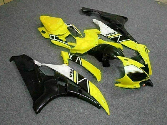 Abs 2006-2007 Yellow Yamaha YZF R6 Bike Fairing