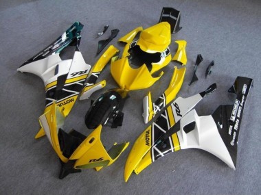 Abs 2006-2007 Yellow Black Yamaha YZF R6 Replacement Fairings
