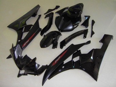 Abs 2006-2007 OEM Style Black Yamaha YZF R6 Motorcycle Fairings