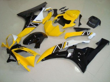 Abs 2006-2007 Yellow Yamaha YZF R6 Motorbike Fairings