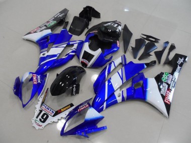 Abs 2006-2007 Blue Sterilgarda Yamaha YZF R6 Motor Bike Fairings