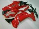 Abs 2006-2008 Glossy Red Kawasaki EX650 Motorbike Fairing