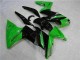 2006-2008 Green Black Kawasaki EX650 Bike Fairings & Bodywork