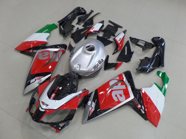 2006-2011 Red White Black Aprilia RS125 Bike Fairings