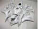 2007-2008 Pearl White Honda CBR600RR Motorbike Fairing