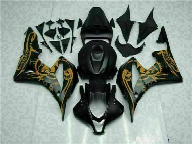 2007-2008 Black Honda CBR600RR Motorcycle Fairing