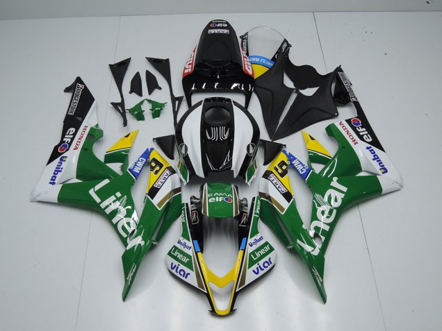 2007-2008 Green Liner Honda CBR600RR Motorbike Fairing