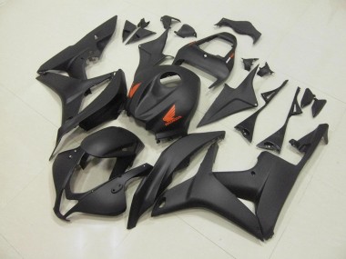 2007-2008 Matte Black Honda CBR600RR Replacement Motorcycle Fairings