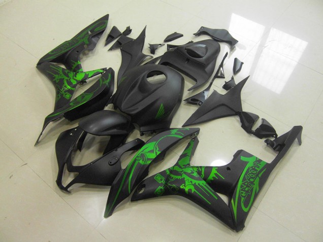 2007-2008 Green Skull Honda CBR600RR Motor Fairings