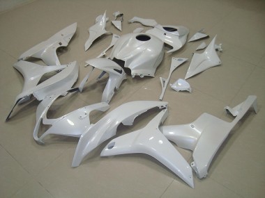 2007-2008 Pearl White Honda CBR600RR Motorcycle Fairing Kit