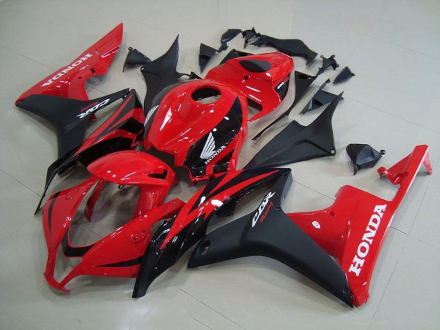 2007-2008 Red OEM Style Honda CBR600RR Motorcycle Fairings Kit