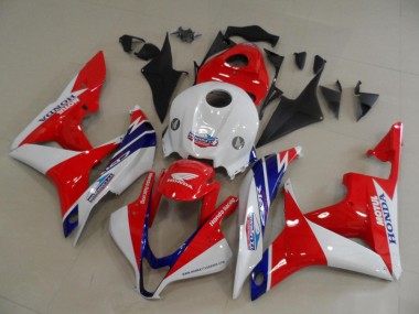 2007-2008 Red White Honda CBR600RR Motorcycle Fairing