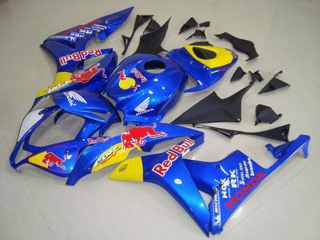 2007-2008 Red Bull Honda CBR600RR Motorcycle Fairing Kit