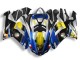 2007-2008 Blue Shark Kawasaki ZX6R Replacement Motorcycle Fairings