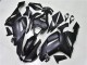 2007-2008 Matte Black Kawasaki ZX6R Bike Fairing Kit