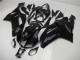 2007-2008 Glossy Black Kawasaki ZX6R Motorcycle Bodywork