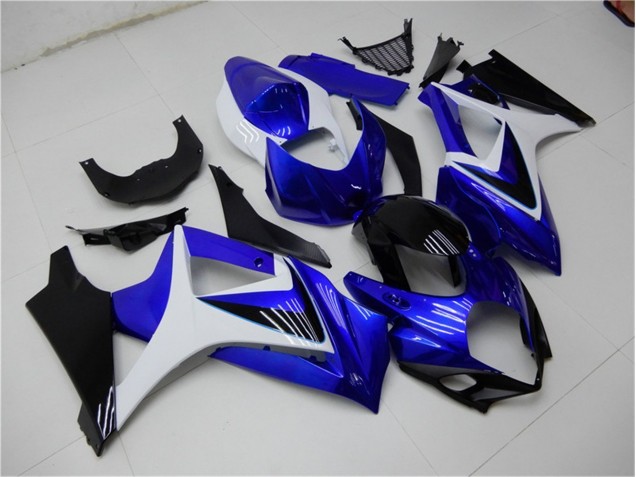 2007-2008 Blue White Black Suzuki GSXR 1000 K7 Motorcylce Fairings