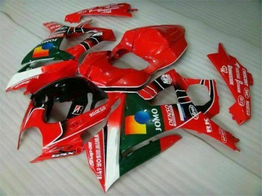 2007-2008 Red Suzuki GSXR 1000 K7 Replacement Motorcycle Fairings