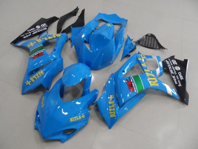 2007-2008 Blue Rizla Race Suzuki GSXR 1000 K7 Motor Bike Fairings